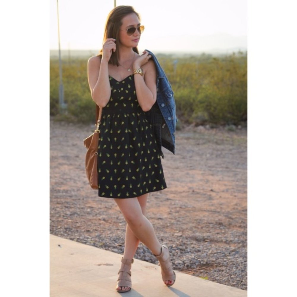 J. Crew Pineapple Dress